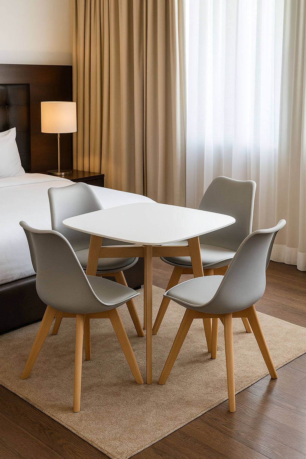 20250815 2311 Luxury Grey Bedroom Chairs Remix 01k2rqy069fhybw6pzm7canpys